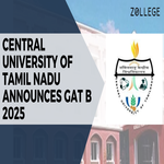 Central University of Tamil Nadu Announces GAT B 2025
